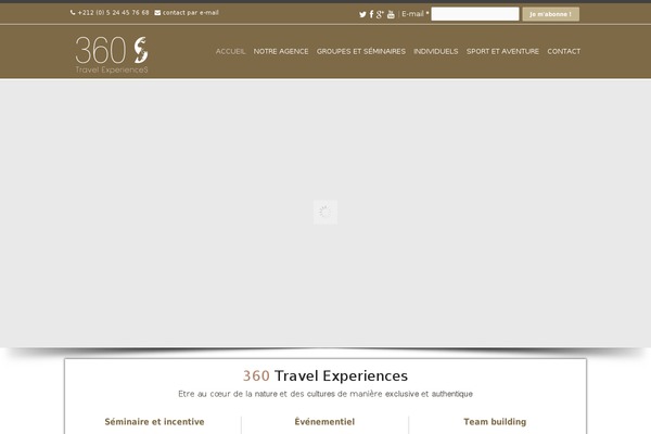 Invicta theme site design template sample