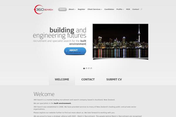 Nova theme site design template sample