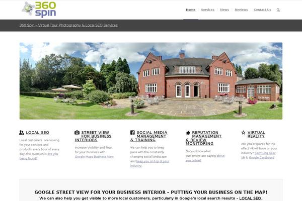 Enfold theme site design template sample