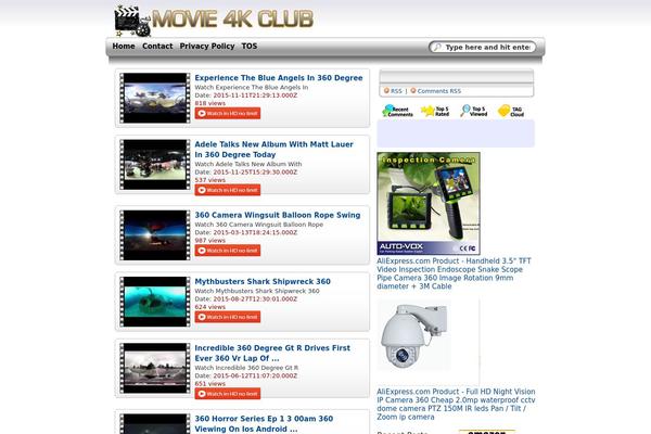 Wptube theme site design template sample