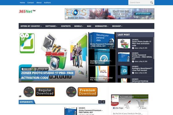 Silver Mag Lite theme site design template sample