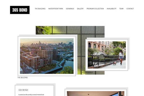 365bond theme websites examples