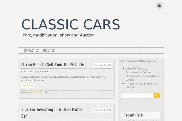Grisaille theme site design template sample