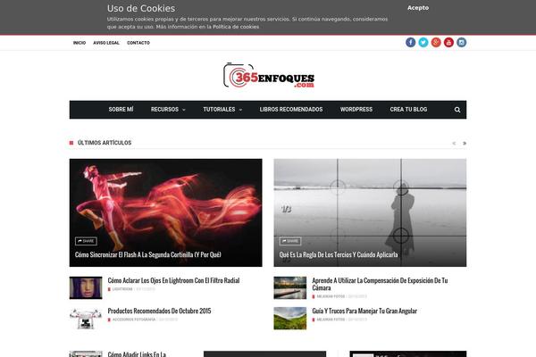 Ceris theme site design template sample