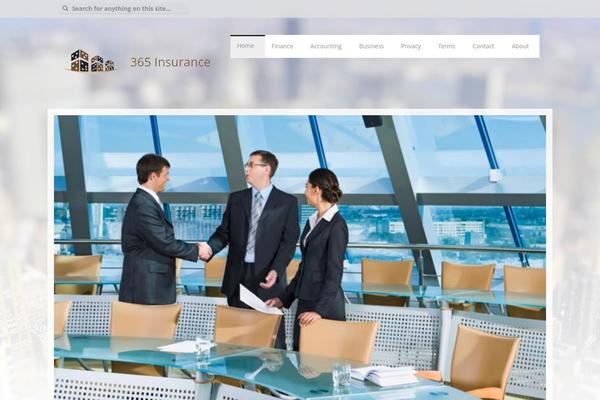 Aldehyde theme site design template sample