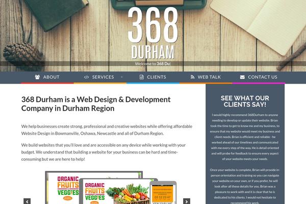OceanWP theme site design template sample