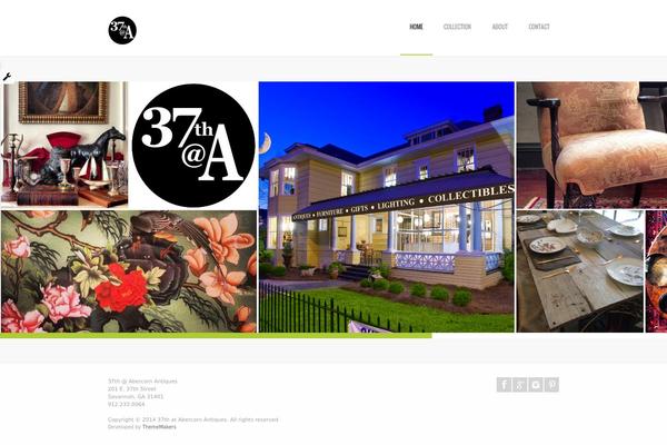 Almera theme site design template sample
