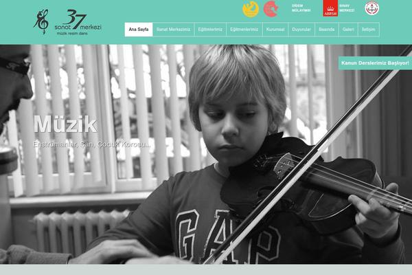 Forest theme site design template sample