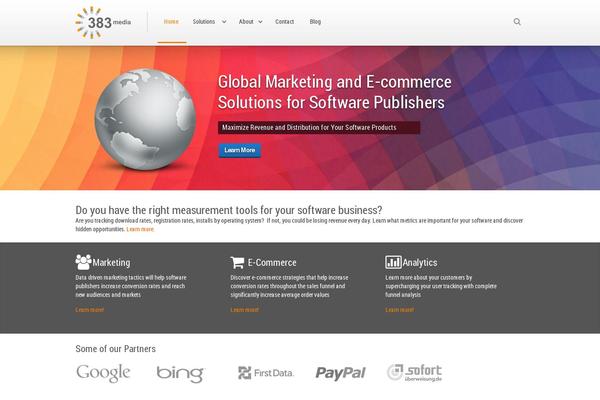 Souffle theme site design template sample