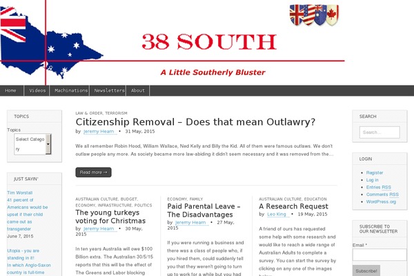 Magazine Basic theme site design template sample