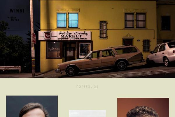 PILE theme site design template sample