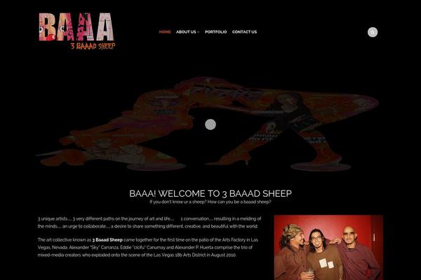 3baaadsheep.com site used WooPress