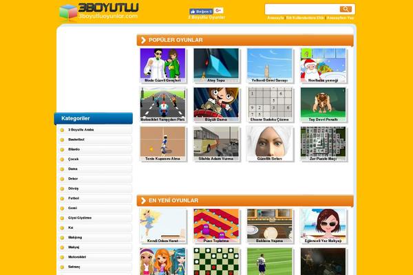 3boyutluoyunlar.com site used Pampamtus-wp-oyun-temasi