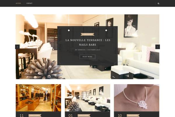 Titan theme site design template sample