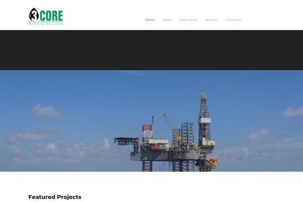 Construction theme site design template sample