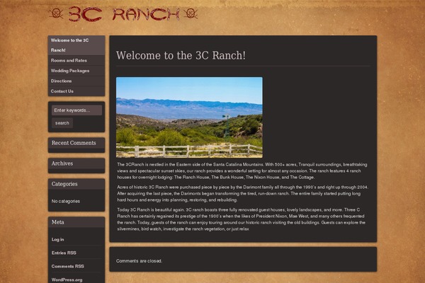 Mountain Creek theme site design template sample
