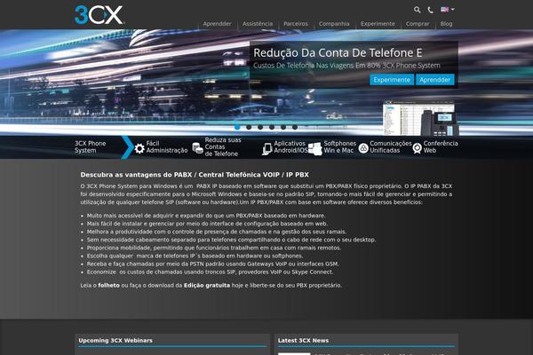 3cx theme site design template sample
