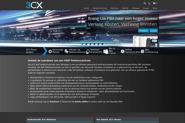 3cx.nl site used Mdm