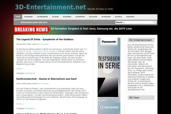 Antisnews theme site design template sample