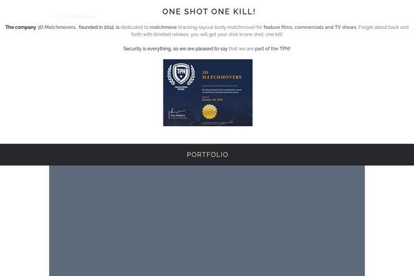 3d-matchmovers.com site used THEONE