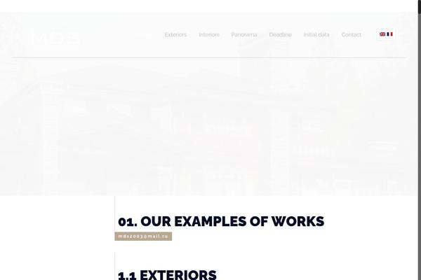 Site using Wp-vr-view plugin