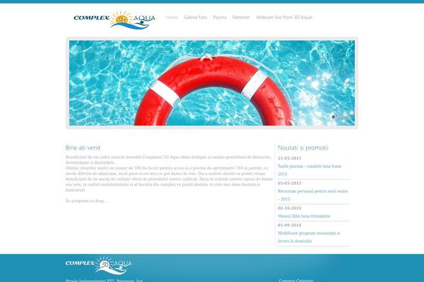 Vulcan theme site design template sample