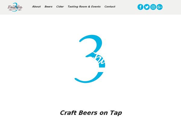 The Flavour theme site design template sample