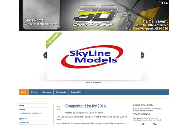 Academica theme site design template sample