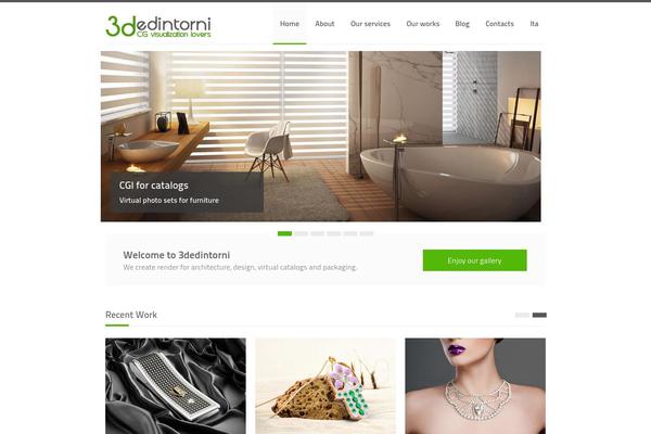 Crevision theme site design template sample