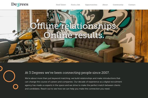 X Child theme site design template sample