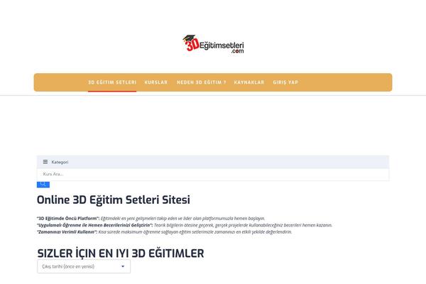 Masterstudy theme site design template sample