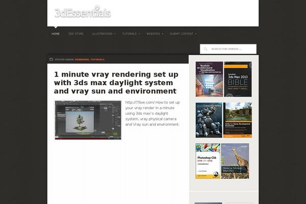 Streamline theme site design template sample