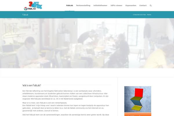 WordPress website screenshot