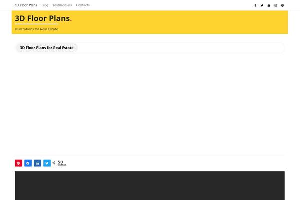 Writing theme site design template sample
