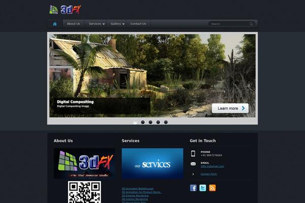 Synthetik theme site design template sample