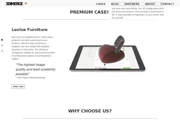 3dimerce.com site used Innvoke