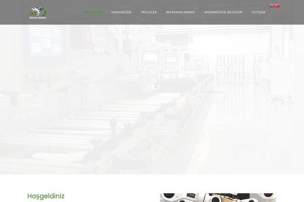 Batiment theme site design template sample