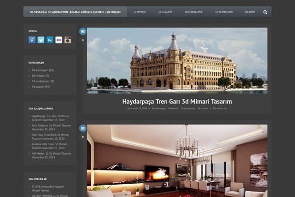 Persona theme site design template sample