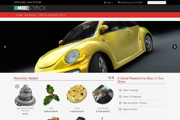 GoodStore theme site design template sample