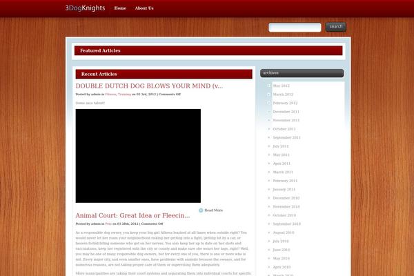 Wooden theme site design template sample