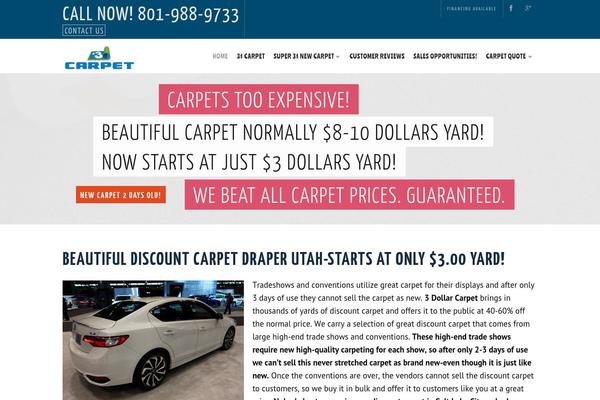 3dollarcarpet.com site used Sonata