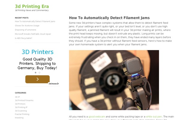 Ari theme site design template sample