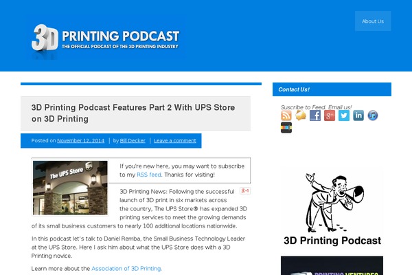 3dprintingpodcast.com site used zeeVision