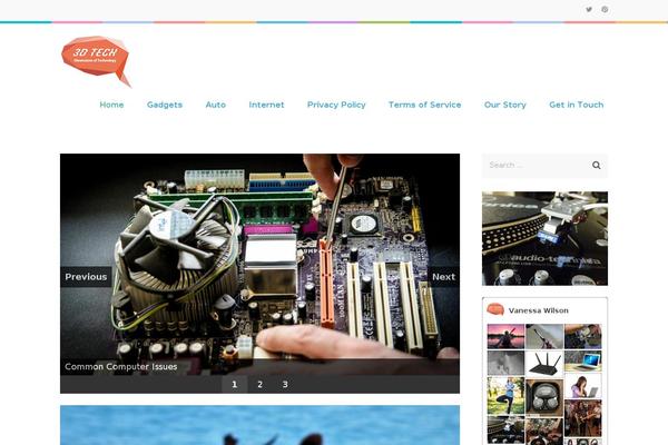 Site using RD Hover Effects plugin