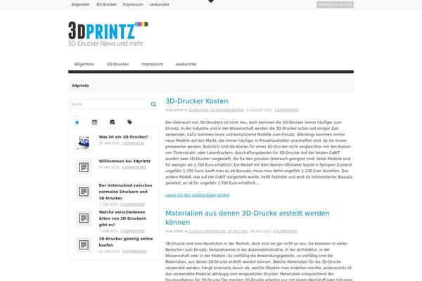 Deadline theme site design template sample
