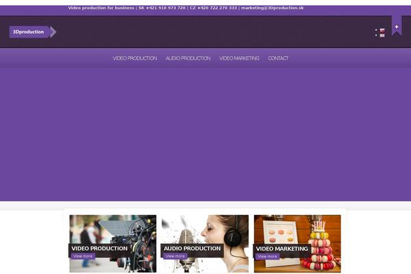 Churchope theme site design template sample
