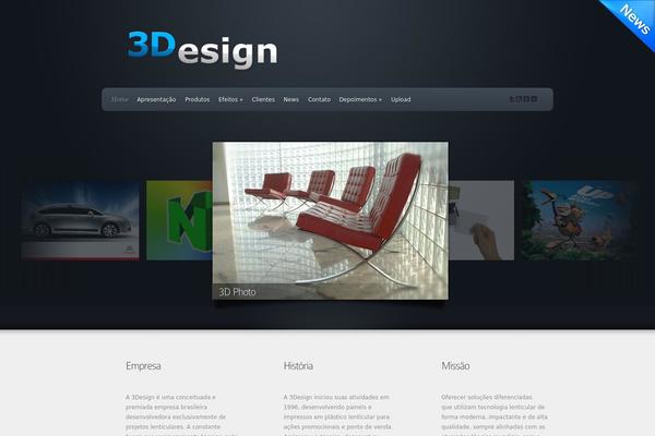 Envisioned theme site design template sample