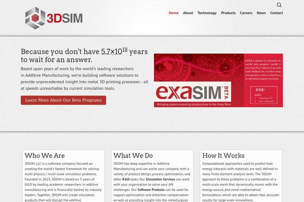 Quark theme site design template sample