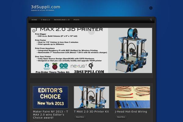 Alyeska theme site design template sample