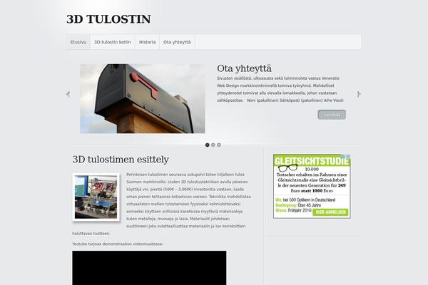 3dtulostin.com site used Minimal
